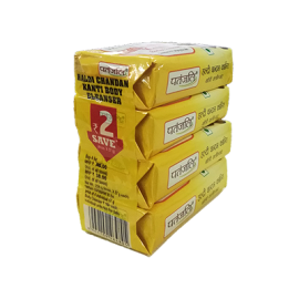 HALDI CHANDAN KANTI BODY CLEANSER-(4X1) 57 GM (228 GM) by patanjali