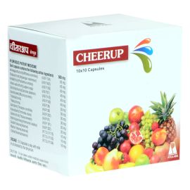 CHEER UP 100 Capsules by Ayulabs (Immunity Enhancer) 