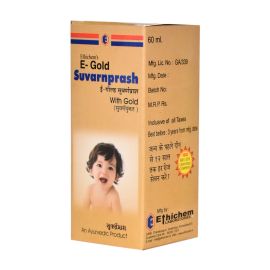E gold SUVARNPRASH By Ethichem 60 ML, Creates strong immunity in Child