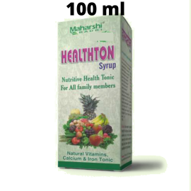 HEALTHTONE SYRUP (100 ml) by Maharshi Badri, Improves Digestion & Fights Anaemia