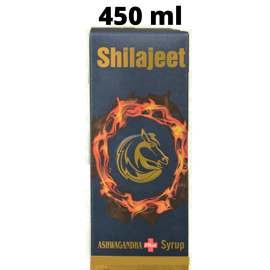 SHILAJEET ASHWAGANDHA PLUS SYRUP (400 ml) by Maharshi Badri, Useful In Nocturnal Emission (200ml x 2 pc)