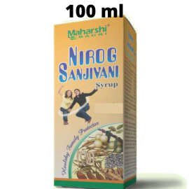 NIROG SANJIVANI SYRUP (100 ml) by Maharshi Badri, Helps To Reduce Physical – Mental Fatigue