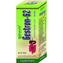 GESTRON – 62 SYRUP 400ml (200ml*2 pc) by Maharshi Badri, Helps To Cure Indigestion
