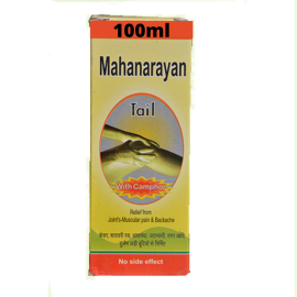 MAHANARAYAN OIL (100 ml) by Maharshi Badri, Used for Anxiety And Heavy Headedness