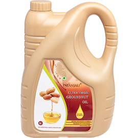 GROUNDNUT OIL JAR (5 LTR) by patanjali