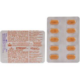 Sandu Stresan Tablet , A Strip of 10 Tablets 