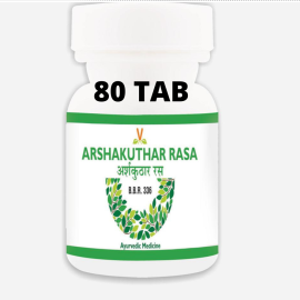 Arshakuthar Rasa (80 tablets) by Virgo UAP Pharma