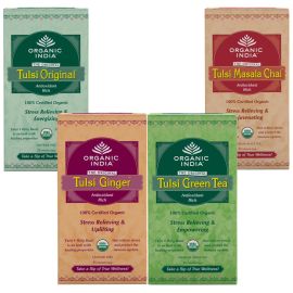 Set of 4 Healthy Tulsi Teas-25 Tea Bags