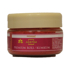 AASTHA PREMIUM ROLI / KUMKUM (25 GM) by patanjali