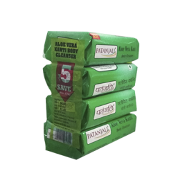 ALOEVERA KANTI BODY CLEANSER-(4X1) 75 GM (300 GM) by patanjali