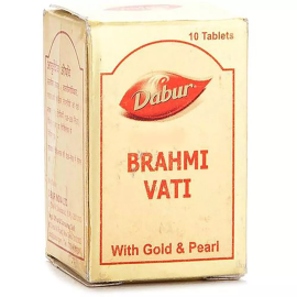 Dabur Brahmi Vati with Gold - 10 TAB
