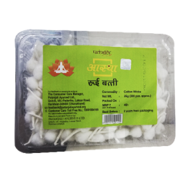 AASTHA COTTON WICKS PLAIN (25 GM) by patanjali