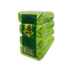 NEEM KANTI BODY CLEANSER by patanjali (150gm x 4 pc)