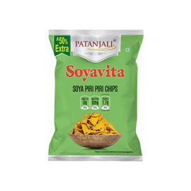 SOYAVITA SOYA PIRI PIRI CHIPS (27 GM) by patanjali