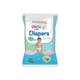 SHISHU CARE BABY DIAPER (LARGE-1) (30 GM) by patanjali