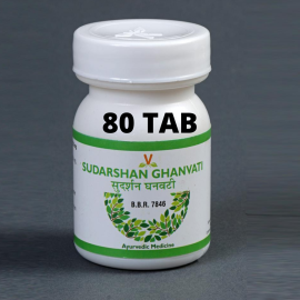Sudarshan Ghanvati (80 tablets) by Virgo UAP Pharma