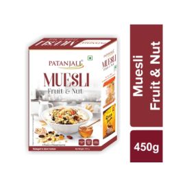 MUESLI FRUIT & NUT (450 GM) by patanjali