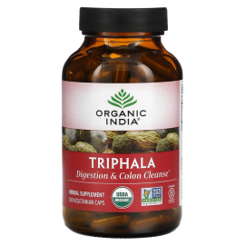 Triphala Capsules Bottle 180 Nos by Organic India