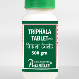 Triphala Tablets (500 gm) by Punarvasu