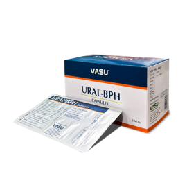 Vasu URAL BPH 100 Capsules (10 cap x 10 strips) For Better Prostate Health