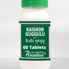 Kaishor Guggulu (240 tablets) by Punarvasu