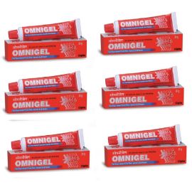 Omni Gel (Fast Pain Relieving Ointment) By CIPLA (Set Of 6 PCs 30 Gram)