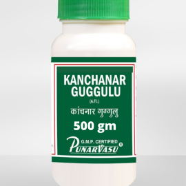 Kanchanar Guggulu (500 gm) by Punarvasu