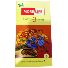 MORELIFE OMEGA SOFTGEL CAPSULES - 45 CAPS