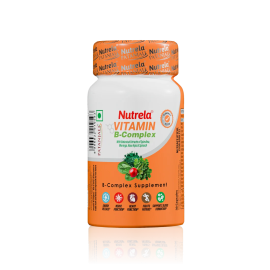 Patanjali Nutrela Vitamin B Complex Capsules - 30 Nos