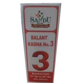 Sandu Balant Kadha No. 3 (200 ML) Beneficial From 21st Day To 60th Day After Delivery