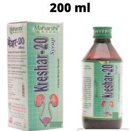 KRESHAR – 20 SYRUP (200 ml) by Maharshi Badri, Powerful Cure For Kidney Stones Normalizes