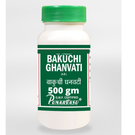 Bakuchi Ghanvati (500 gm) by Punarvasu - Effective for Vitiligo (Leucoderma) & Skin Health