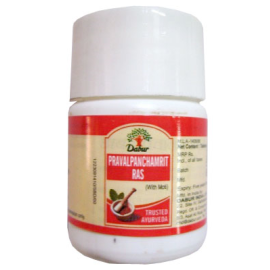 Dabur Praval Panchamrit Ras (Moti Yukt) 20 tab