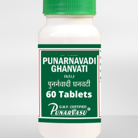 Punarnavadi Ghanvati (240 tablets) by Punarvasu