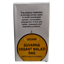 UNJHA SUVARNA VASANT MALATI (WITH GOLD AND PEARL) 30 TABLETS