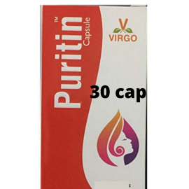 Puritin Capsule (30 Capsules) – Virgo UAP Pharma | Natural Blood Purifier for Clear & Healthy Skin