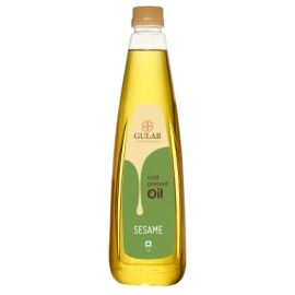 Gulab Cold Pressed Sesame Til Oil - 1 Litre, 100% Pure & Natural