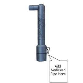 Dropless Premium PVC Shower Steam Gun Nadiswedan Yantra | Ayurvedic Tool for Detoxification & Sweating Therapy
