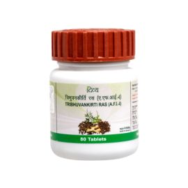 TRIBHUVANKIRTI RAS (80 TABLETS) by patanjali