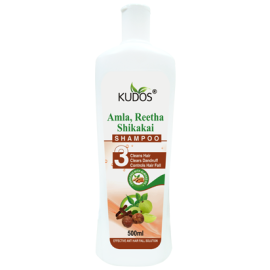 Kudos AMLA, REETHA, SHIKAKAI SHAMPOO 500ml