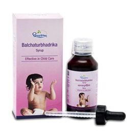 Balchaturbhadrika Syrup (100ml) | Ayurvedic Tonic for Children's Health, Digestion & Immunity