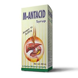 M. ANTACID SYRUP (200 ml) by Maharshi Badri, Promotes Proper Digestion