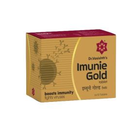 IMUNIE GOLD Tablet by Dr.Vasishth - 60 Tablets, Boost Immunity, Fight Viruses, Stay Resilient