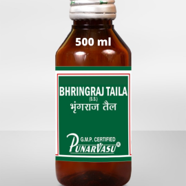 Bhringraj Taila (500 ml) by Punarvasu