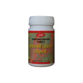 Haritaki ( Harde ) Tablet (100GM/195 TAB) BY LION