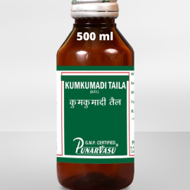 Kumkumadi Taila (500 ml) by Punarvasu