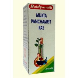 BAIDYANATH MUKTAPANCHAMRIT RAS (Moti Yukta) 10 TAB