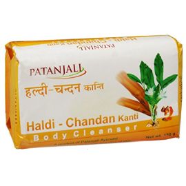 PATANJALI HALDI CHANDAN KANTI BODY CLEANSER (150 GM) by patanjali