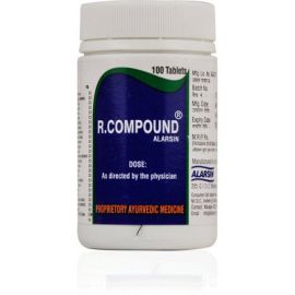 R.Compound Tablets (100 Tabs) by Alarsin | Ayurvedic Relief for Arthritis & Joint Pain