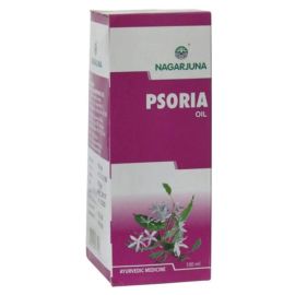 PSORIA OIL 100ml By Nagarjuna, for PSORIASIS and DANDRUFF 